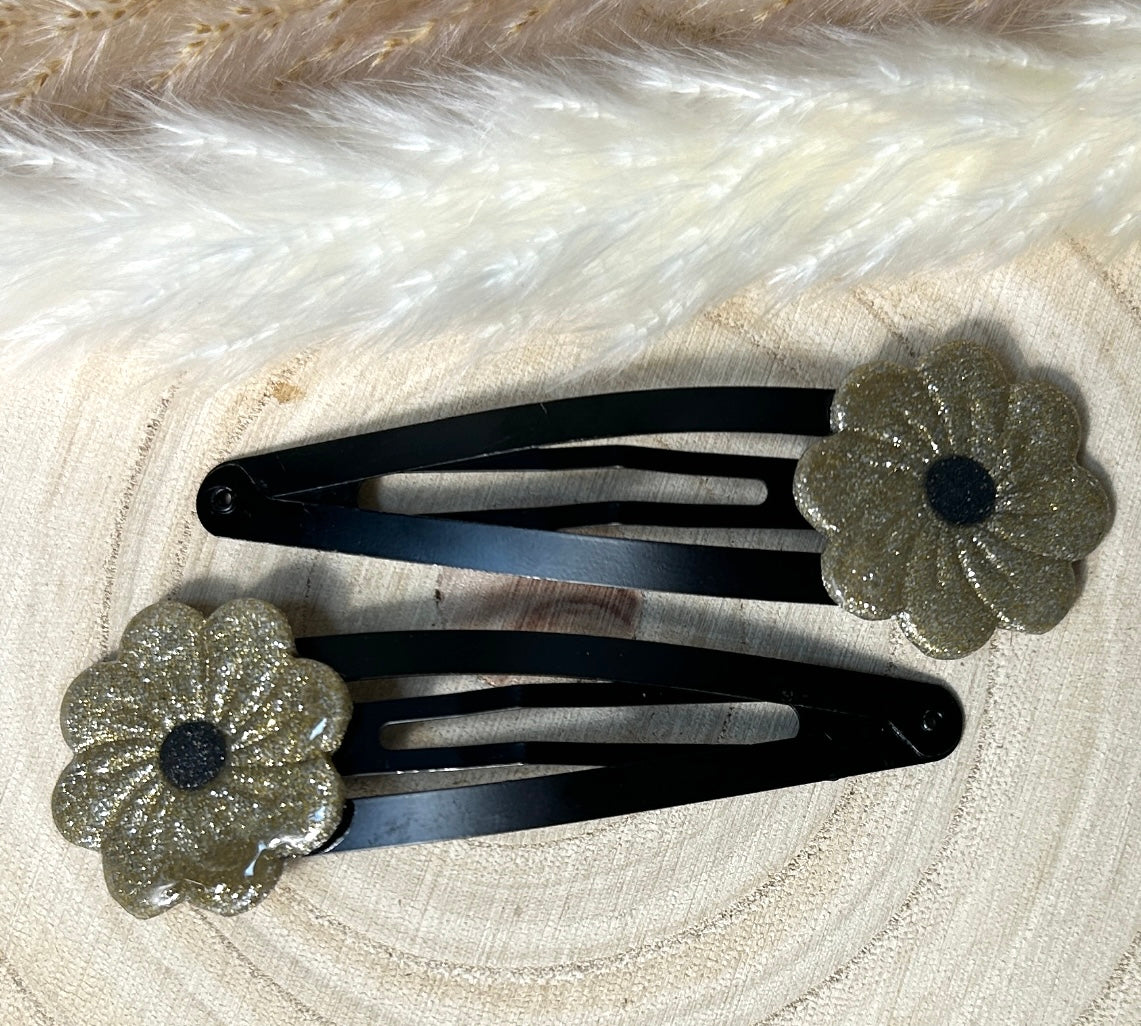 Barrettes Fleurs