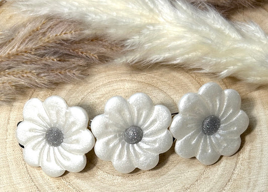 Grandes Barrettes Fleurs