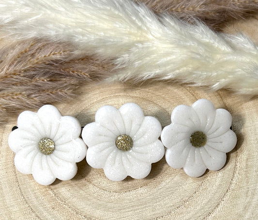 Grandes Barrettes Fleurs