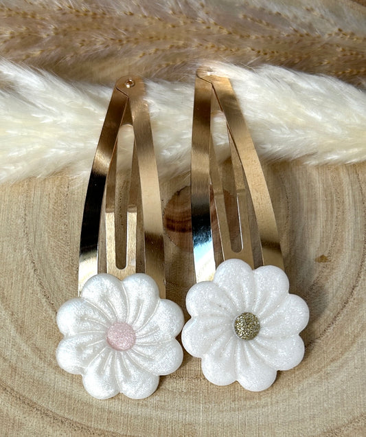 Barrettes Fleurs