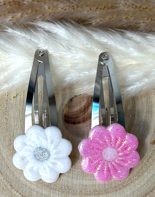 Barrettes Fleurs