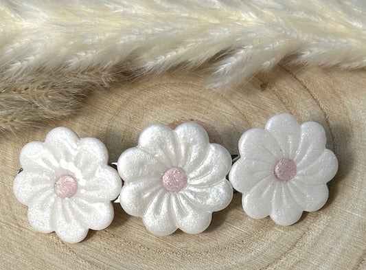 Grandes Barrettes Fleurs