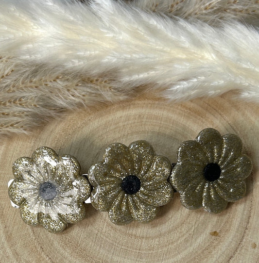 Grandes Barrettes Fleurs