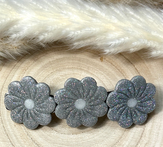 Grandes Barrettes Fleurs