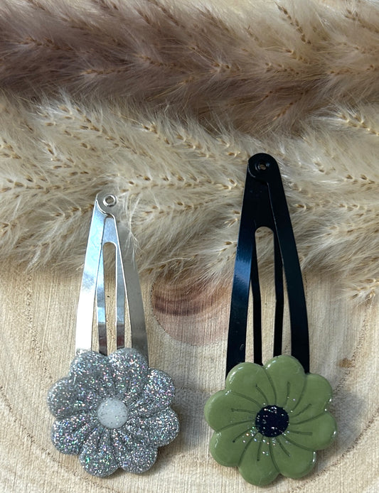 Barrettes Fleurs