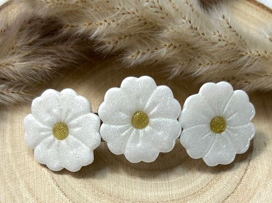 Grandes Barrettes Fleurs