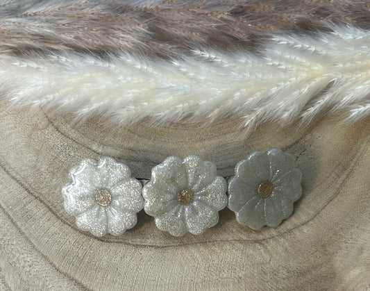 Grandes Barrettes Fleurs