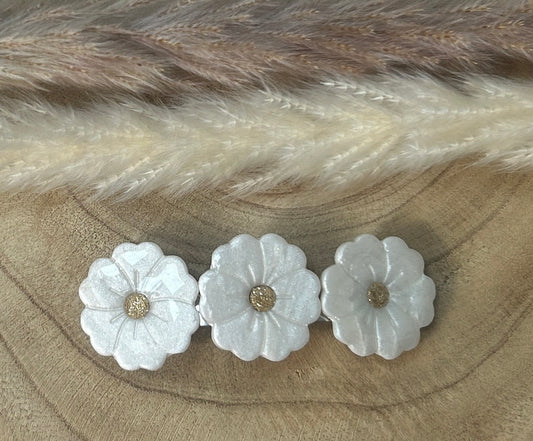 Grandes Barrettes Fleurs